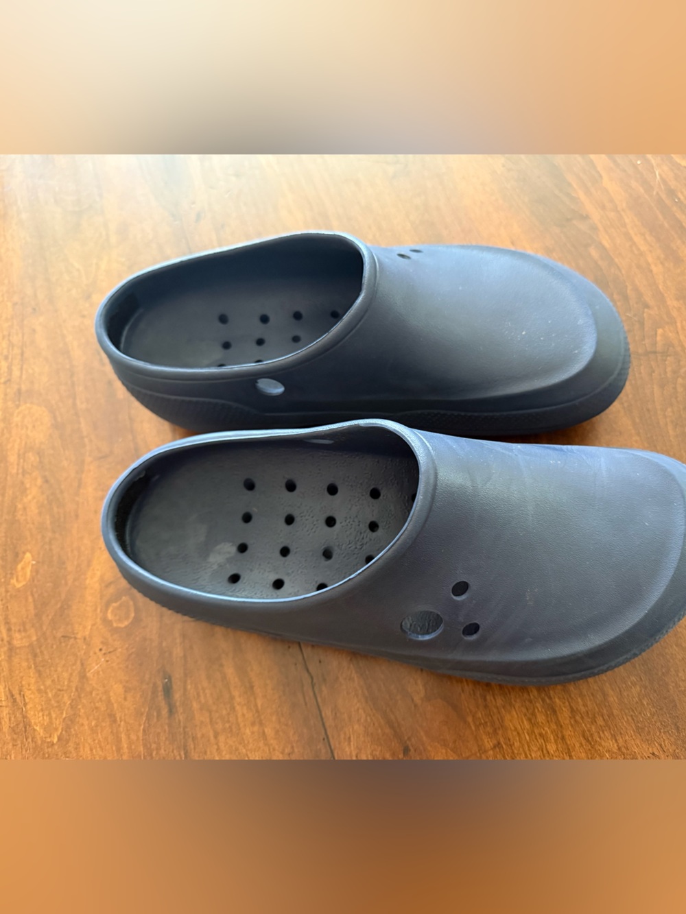 Crocs Navy Slip-On Clog with removable liner